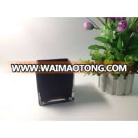 Wholesale black square glass jars for flower planting